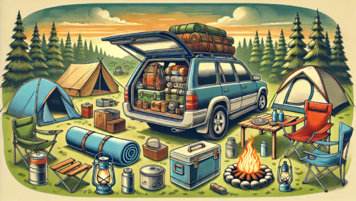 Car Camping Essential Gears