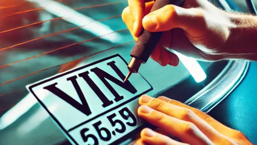 VIN Etching for Cars