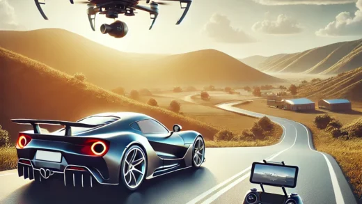Drones for Car Photography
