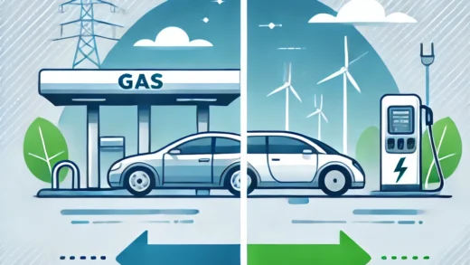 Gasoline to Electric Driving