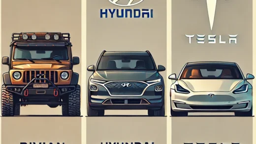 Rivian vs. Hyundai vs. Tesla EVs