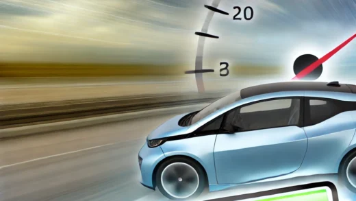 driving fast reduce EV charge