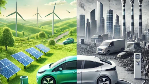 Electric Cars vs. Gasoline Cars Sustainability