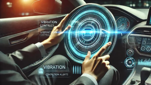 Vibration-Controlled Steering