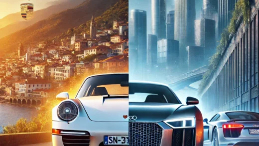 Porsche 911 vs Audi R8