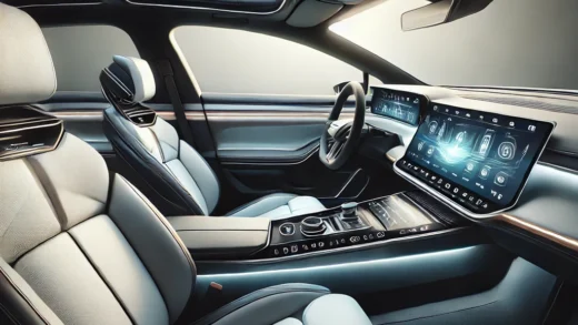 Inside of the Autonomous Car