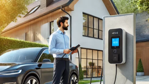Home EV charger installation