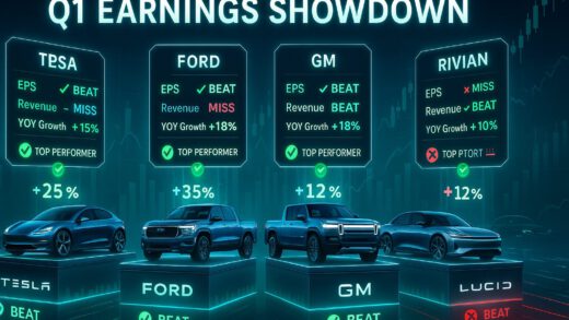 The Best U.S. Automotive Stocks Based on Q1 Earnings Performance