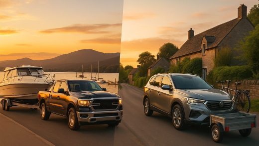 How to Tow and Haul Safely in the U.S. vs Europe: Complete 2025 Guide