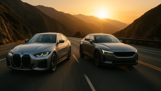 BMW i4 vs Polestar 2: A Battle of Tech, Luxury, and Driving Dynamics