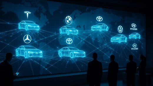 The New Auto Race: Leading Automakers and Their SDV Platforms
