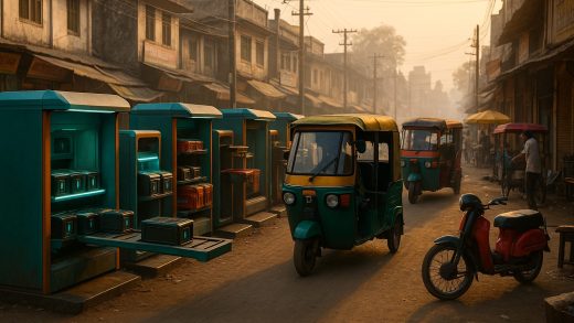 How Battery Swapping Can Cut E-Rickshaw Costs in Tier-2/3 India : A Practical Economic Analysis