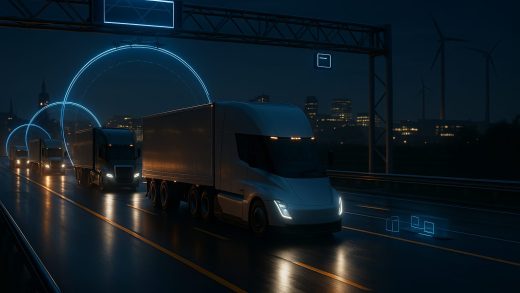 V2X Technology and Truck Platooning: What EU Logistics Mean for EV Truck Investors